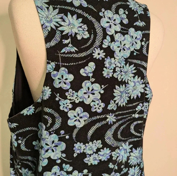 Whimsygoth Fairycore Maxi Duster Velvet Longline Cardigan Size XS/S* - Picture 4 of 5